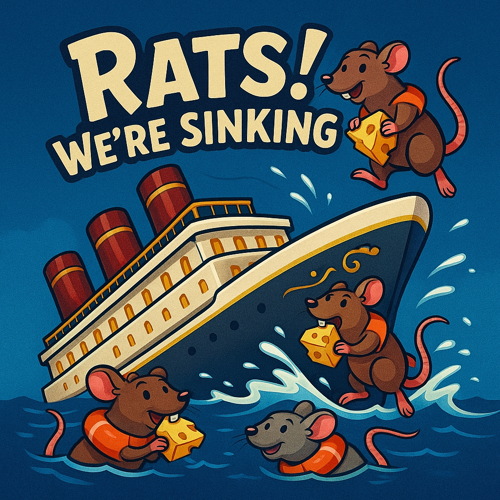 Rats! We're Sinking